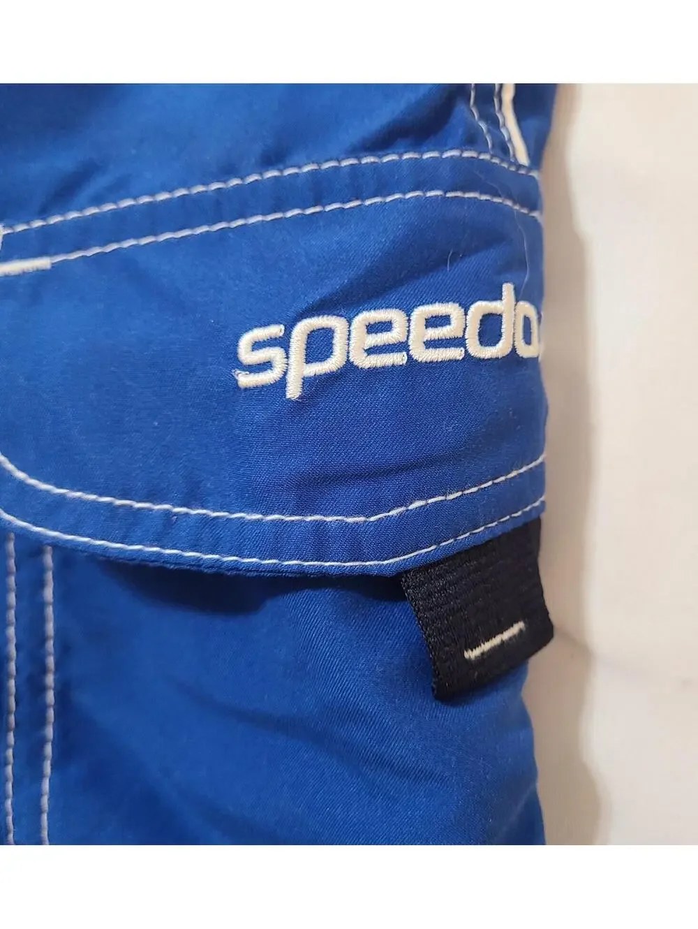 Speedo Swimmimg Shorts Mens Size Large Blue Surfing Trunks Beach Coastal Sports